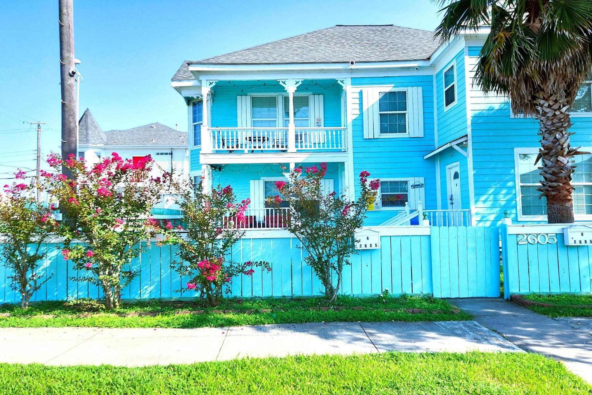 Casaazul-2605B-Pleasure Pier & Beach A Block Away- 3Bed 2Bath 7 Beds- 7 Minutes To Cruise Terminal Galveston Eksteriør bilde